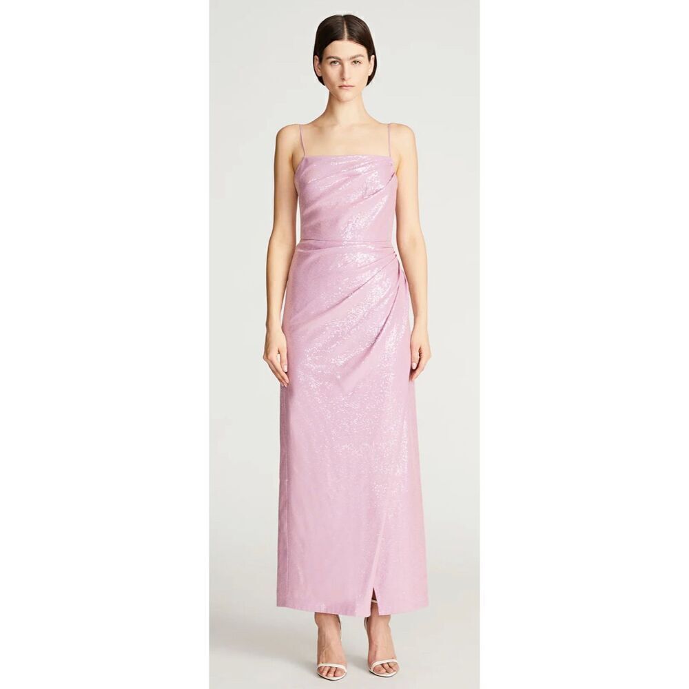 Halston ALANIA GOWN IN STRETCH SEQUIN